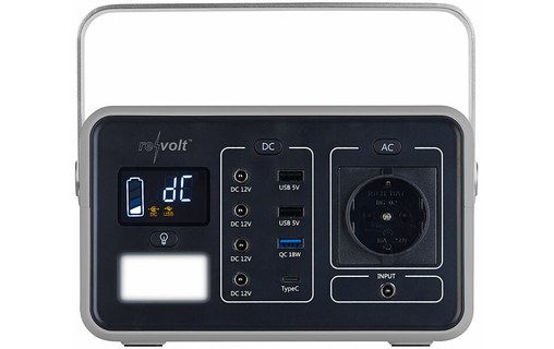 Station électrique portable Revolt HSG-640 - 60Ah / 230V 180W / USB