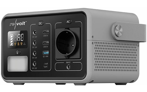 Station électrique portable Revolt HSG-640 - 60Ah / 230V 180W / USB