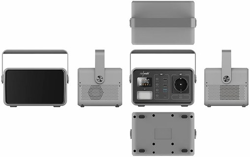 Station électrique portable Revolt HSG-640 - 60Ah / 230V 180W / USB