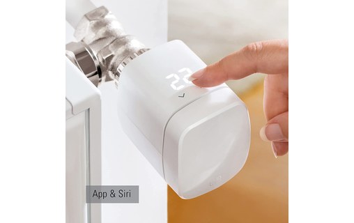 Eve Thermo - Tête thermostatique connectée (Apple HomeKit)