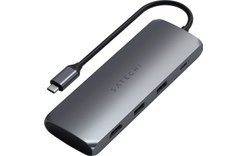 Satechi dock USB-C hybride 4 ports avec emplacement pour SSD M.2 SATA
