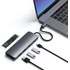 Satechi dock USB-C hybride 4 ports avec emplacement pour SSD M.2 SATA