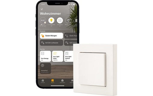 Eve Light Switch - Interrupteur mural connecté EU (Apple HomeKit
