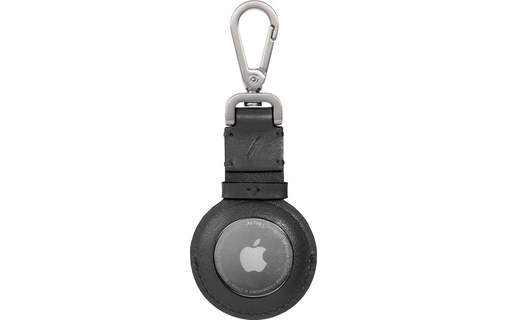 Native Union Porte-clés en cuir pour Apple AirTag - Noir