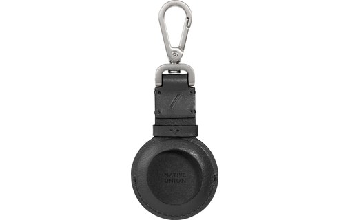 Native Union Porte-clés en cuir pour Apple AirTag - Noir