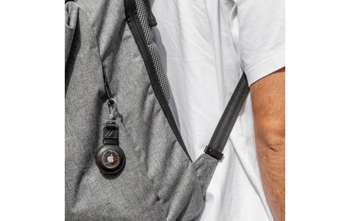 Native Union Porte-clés en cuir pour Apple AirTag - Noir