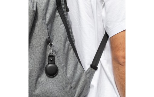 Native Union Porte-clés en cuir pour Apple AirTag - Noir