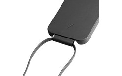 Native Union - Bandoulière en cuir pour coque CLIC Pop ou CLIC Classic - Noir