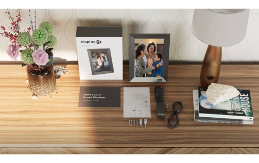 Nixplay cadre photo et vidéo numérique 10,1" Wi-Fi