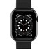 SwitchEasy Bracelet à maille milanaise pour Apple Watch 42/44/45 mm - Noir