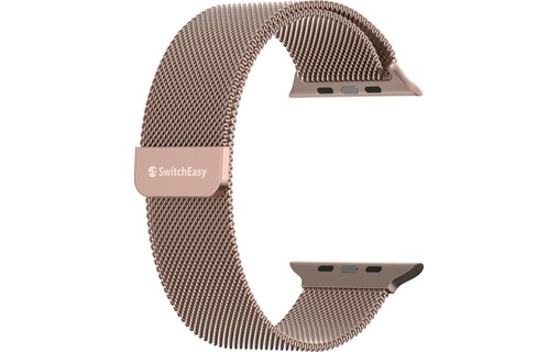 SwitchEasy Bracelet à maille milanaise pour Apple Watch 38/40/41 mm - Or Rose
