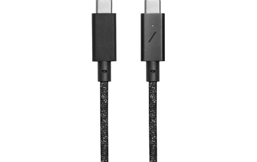 Câble Native Union USB-C vers USB-C 100 W USB 2.0 - 2,4 m - Noir