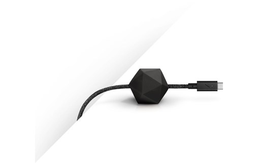 Câble Native Union USB-C vers USB-C 100 W USB 2.0 - 2,4 m - Noir