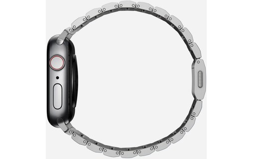 Nomad Titanium Watch Band Argent - Bracelet Apple Watch 42/44/45 mm