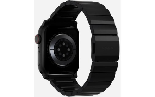 Nomad Titanium Watch Band Noir - Bracelet Apple Watch 42/44 mm