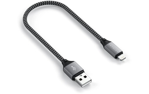 Satechi Câble de charge USB-A vers Lightning 25 cm