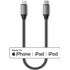 Satechi Câble de charge USB-C vers Lightning 25 cm
