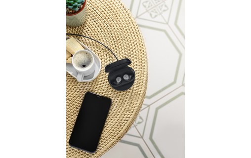 Écouteurs sans fil Jabra Elite 7 Pro + chargeur sans fil, Titane - Bluetooth