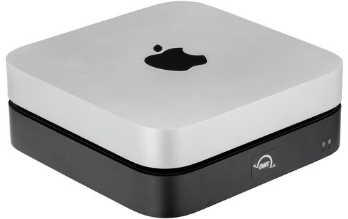 Dock Thunderbolt 4 et boîtier disque 3,5"/2,5", SSD M.2 NVMe - OWC miniStack STX