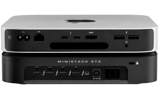 Dock Thunderbolt 4 et boîtier disque 3,5"/2,5", SSD M.2 NVMe - OWC miniStack STX