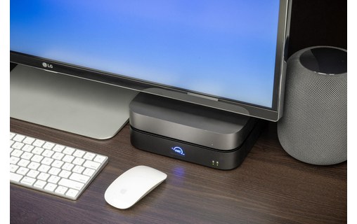 Dock Thunderbolt 4 et boîtier disque 3,5"/2,5", SSD M.2 NVMe - OWC miniStack STX
