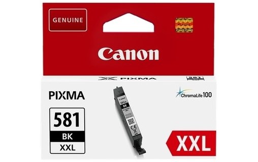 Canon CLI581XXL Cartouche Noir 1998C001 (CLI581XXLBK)