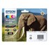 Epson 24 - Elephant Pack 6 Cartouches Noir et couleurs C13T24284011 (T2428)