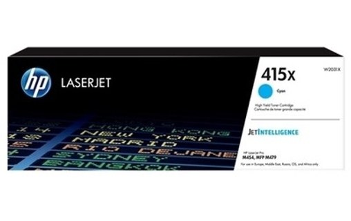 HP 415X Toner cyan XL (W2031X)
