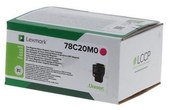 Lexmark Toner Magenta 78C20M0