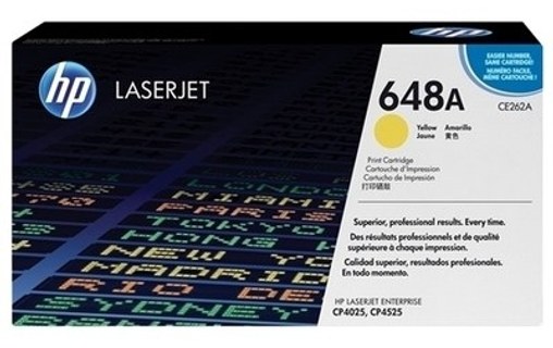 HP 648A Toner Jaune CE262A