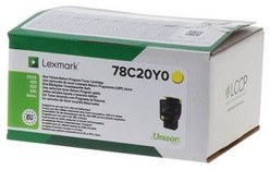 Lexmark Toner Jaune 78C20Y0