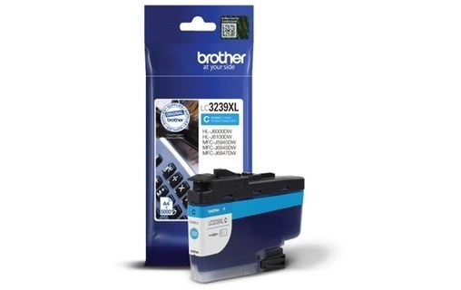 Brother LC-3239XLC Cartouche d'encre cyan marque d'origine