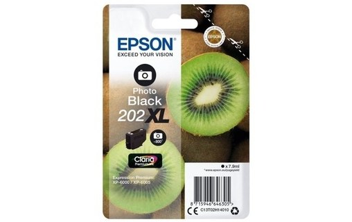 Epson 202XL - Kiwi Cartouche Noir C13T02H14010 (T02H1)