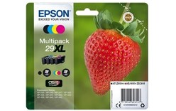 Epson 29XL /T2996 Pack 4 Cartouches Noir/couleurs C13T299640 (Fraise)