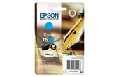 Epson 16XL - Stylo à plume Cartouche Cyan C13T16324012 (T1632)