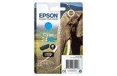 Epson 24XL - Elephant Cartouche Cyan C13T24324012 (T2432)