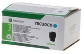 Lexmark Toner Cyan 78C20C0