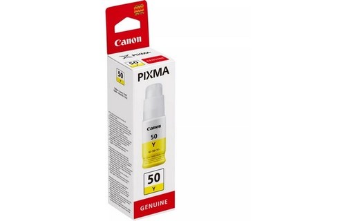 Canon GI-50Y - Bouteille d'encre jaune Canon 3405C001