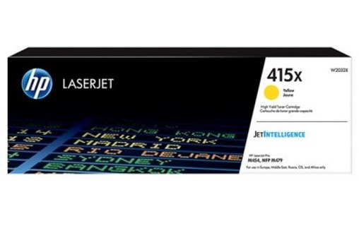 HP 415X Toner jaune XL (W2032X)