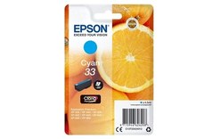 Epson 33 - Orange Cartouche Cyan C13T33424012 (T3342)