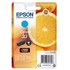 Epson 33 - Orange Cartouche Cyan C13T33424012 (T3342)