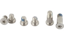 Lot de 6 vis coque inférieure - MacBook Pro 13" 2016/2020 (4x TB3) Argent