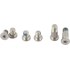 Lot de 6 vis coque inférieure - MacBook Pro 13" 2016/2020 (4x TB3) Argent