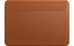 Étui et support pliable pour MacBook Pro 14" - Marron - Wiwu Skin Pro III