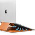 Étui et support pliable pour MacBook Pro 16" - Marron - Wiwu Skin Pro III