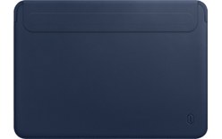 Étui et support pliable pour MacBook Pro 14" - Bleu - Wiwu Skin Pro III