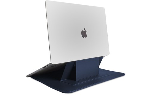Étui et support pliable pour MacBook Pro 14" - Bleu - Wiwu Skin Pro III