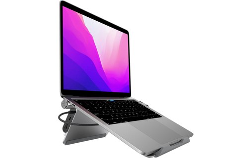 Support pliable et dock USB-C pour MacBook Pro - Adam Elements Casa Hub Stand