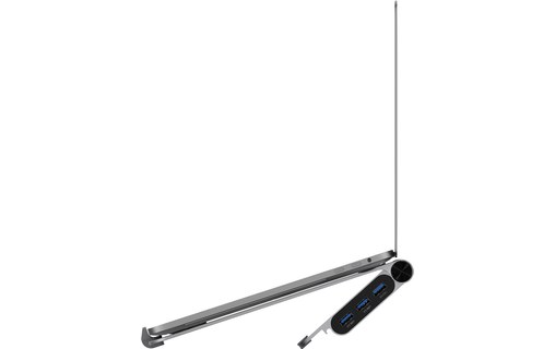 Support pliable et dock USB-C pour MacBook Pro - Adam Elements Casa Hub Stand