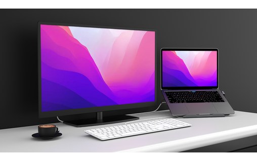 Support pliable et dock USB-C pour MacBook Pro - Adam Elements Casa Hub Stand